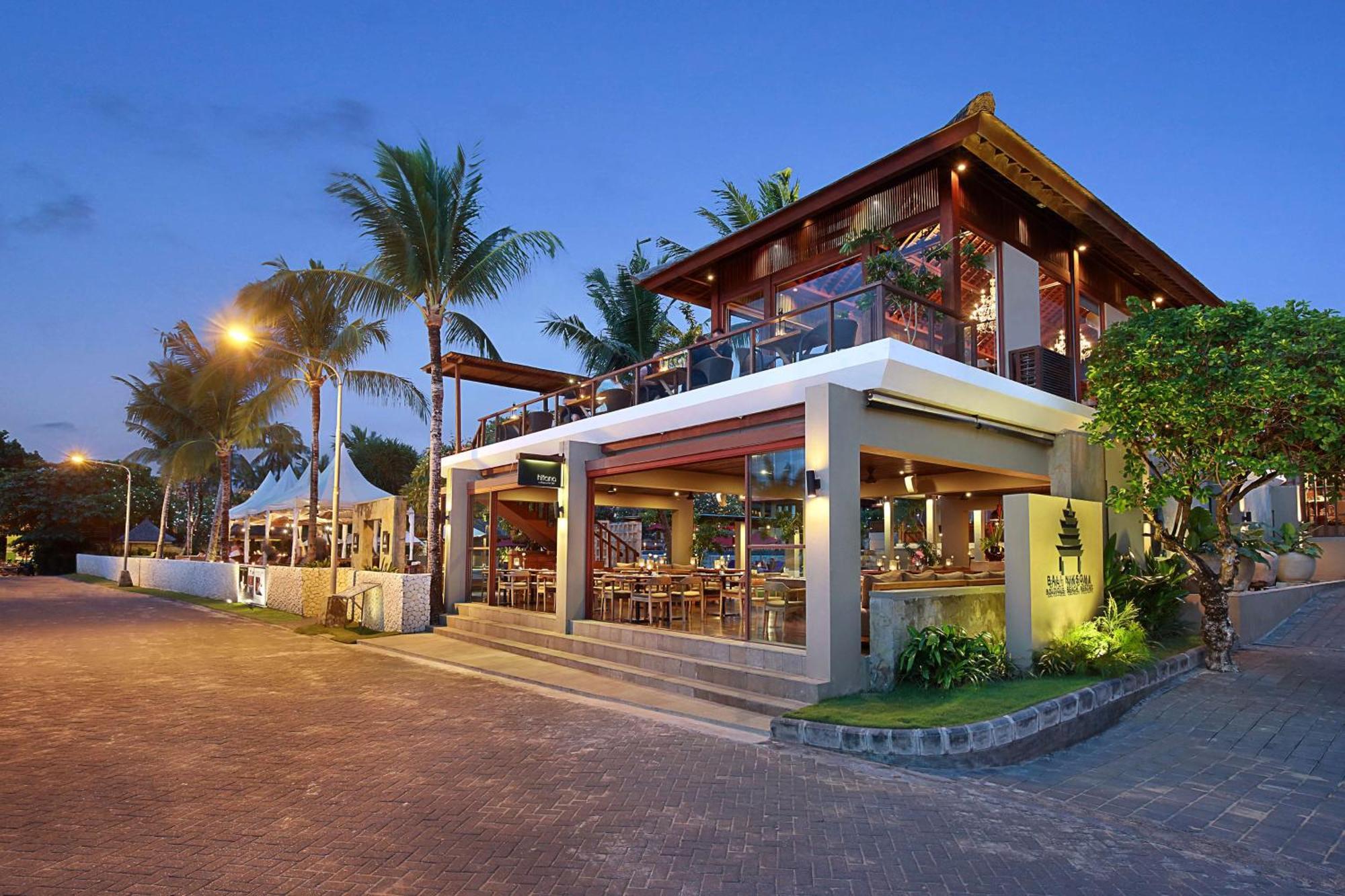 Bali Niksoma Boutique Beach Resort Legian Exterior foto The Village
